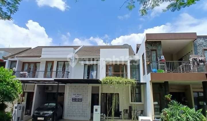Dijual Rumah Siap Huni Depan Taman Di Emerald Townhouse Sektor 9 Bintaro