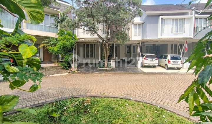 For Sale 2-Story House Facing Park In Emerald View Bintaro Jaya