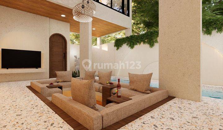 Villa Mediterranean fully furnished lokasi strategis di Jimbaran 2