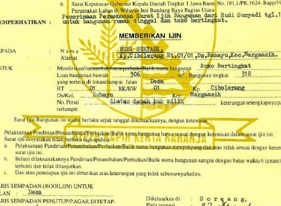 081- WAREHOUSE FOR SALE SADANG RAHAYU NEAR HIGHWAY, BUSY, RARE ITEM.