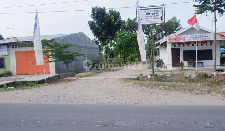 Tanah murah  bisa kredit lokasi pinggir jalan tembung