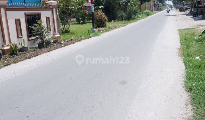 Tanah  murah pinggir jalan cocok buat usaha panglong