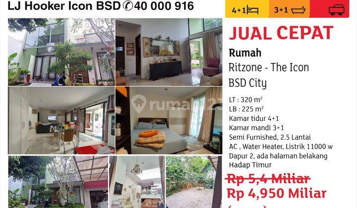 Rumah 2 Lantai di BSD The Icon, Tangerang 1