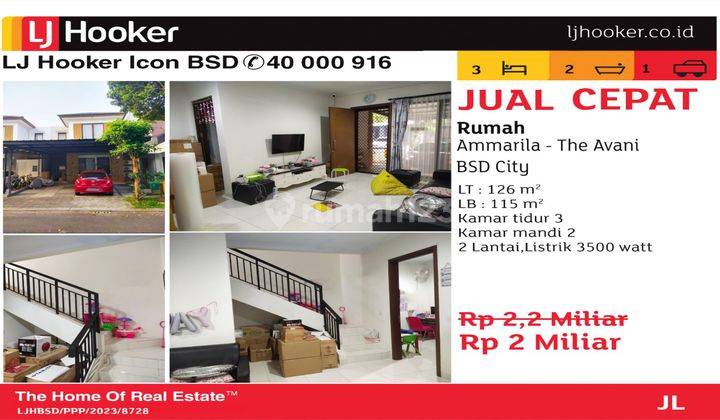  Rumah SHM - Sertifikat Hak Milik di BSD Avani 2