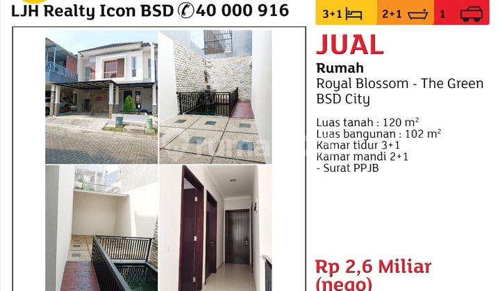 Rumah di BSD The Green Bagus Rumah di BSD The Green Bagus