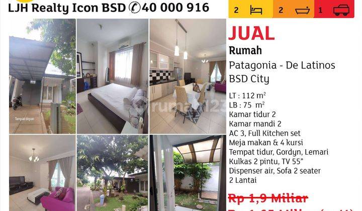 Rumah Bagus di BSD Delatinos PPJB 1