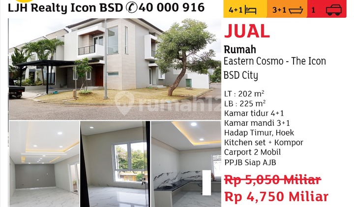 Rumah Bagus Di Bsd The Icon 2 Lantai