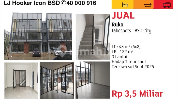 Tabespot Row House in BSD 3 Floors