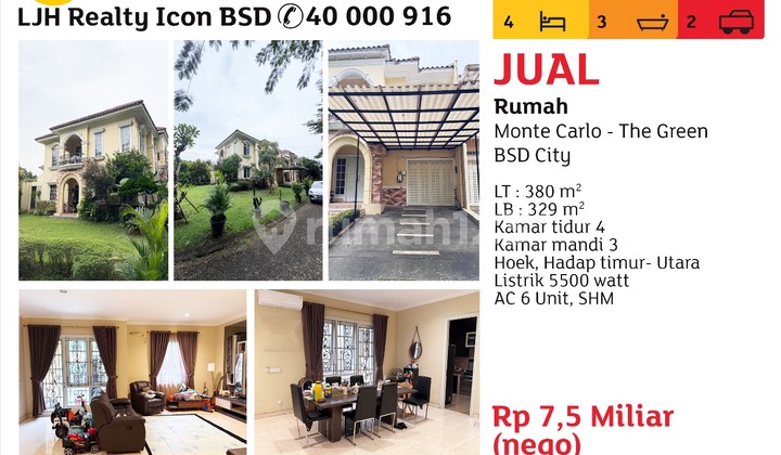 Rumah Bagus di BSD The Green SHM Rumah Bagus di BSD The Green SHM
