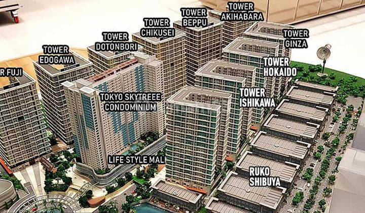 Dijual / Disewakan Apartemen 3 Bedroom Unfurnished | Tokyo Riverside  2