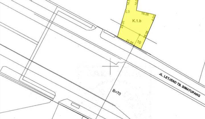 Kavling Tanah Kosong Tb Simatupang Zona K1 Komersial Jakarta Selatan 1