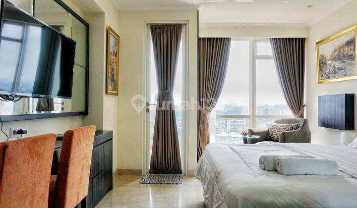 For Rent Menteng Park Apartement Shappire Tower Private Lift Type Studio  1