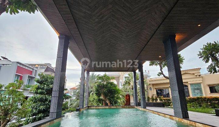 Rumah Mewah Full Marmer Ada Private Pool di Pantai Mutiara 2