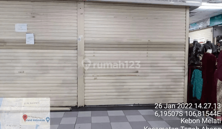 Komersial Murah Aset BRI, Tanah Abang, Jakarta Pusat