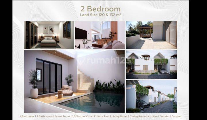 For Sale Premium Villa 2 Bedrooms And Private Pool Kutuh Nusa Dua 1