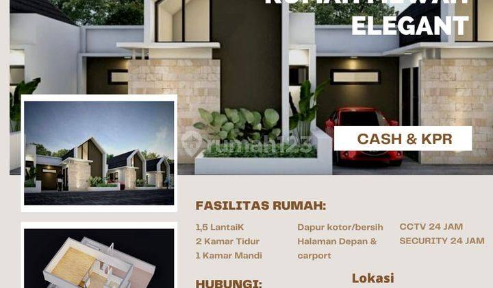 Koni Residence Rumah murah 1'5 lantai konsep mezzanin melenials 2