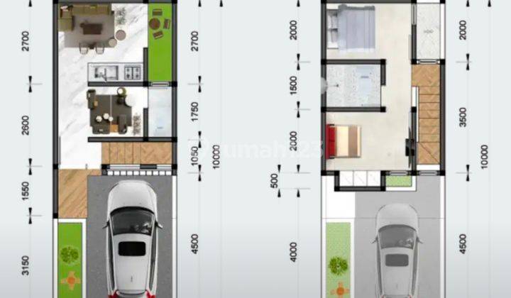 RUMAH 2LT MURAH DI PONDOK PETIR SAWANGAN DEKAT MALL 4