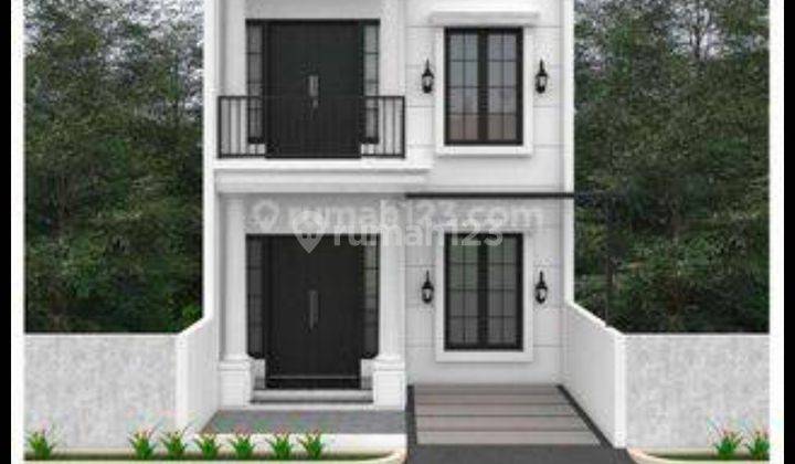 Rumah hunian Smarthome 2 lt bisa kpr tanpa dp dekat tol krukut 5