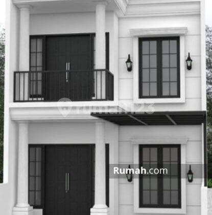 Rumah hunian Smarthome 2 lt bisa kpr tanpa dp dekat tol krukut 7
