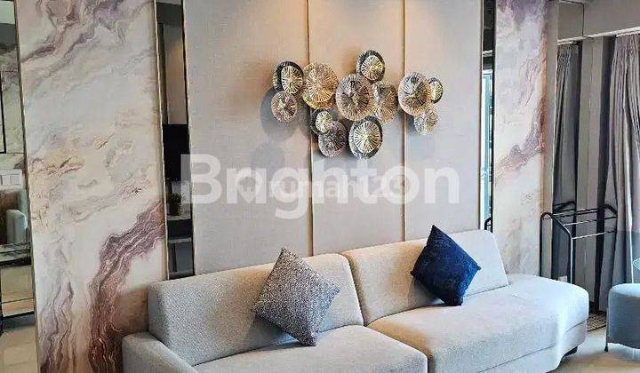 APARTEMEN AMOR PAKUWON CITY TIPE CORNER 2BR VIEW BAZAR DAN POOL FULL FURNISHED INTERIOR MEWAH 2