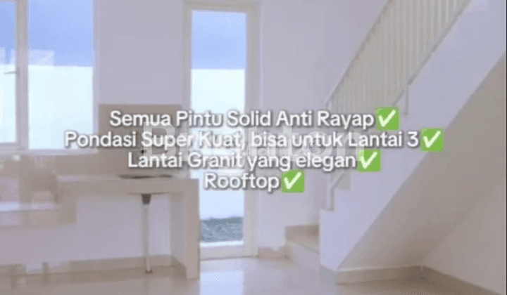RUMAH 2 LANTAI SIAP HUNI,COZY LOOK 2