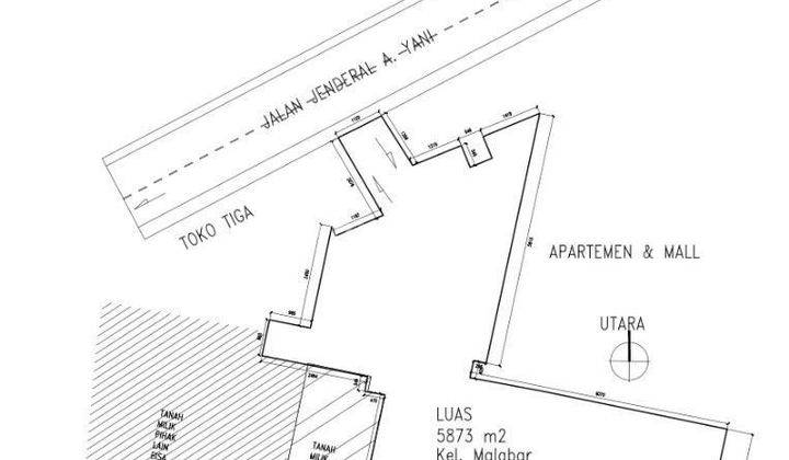 Tanah Bonus Bangunan Di Jalan Ahmad Yani Bandung Lokasi Strategis 2