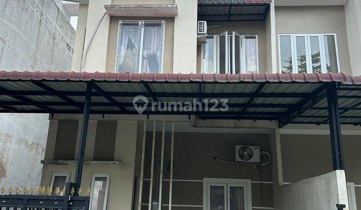 JUAL RUMAH VILLA CANTIK MEDAN DI KOMPLEK SPRING VILLE DAERAH SETIA BUDI MEDAN ( NR ) 1