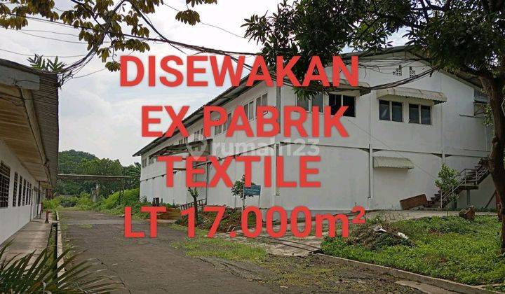 Disewakan Pabrik 17000 M², Gandasari Tangerang (fc) 1