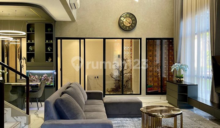 dijual rumah mewah full furnish lengkap cluster emily summarecon bandung