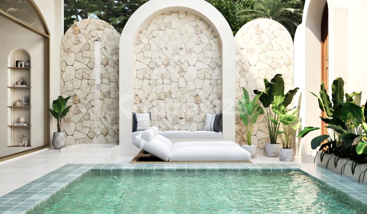 Modern Minimalis Townhouse Villa Di Tibubeneng, Badung For 25 Years Leasehold