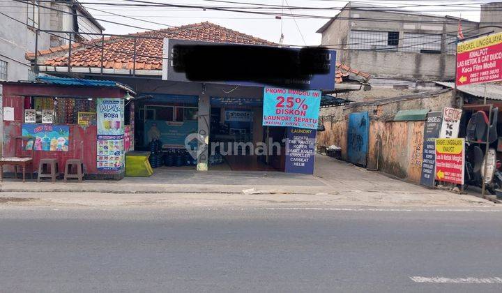 Dijual Cepat Bangunan Toko Jalan Raya Pamulang 1