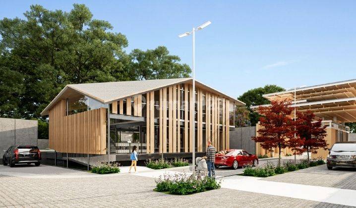 012JML Rumah 2 lantai Bintaro desain Jepang lokasi strategis bebas banjir sirkulasi udara kamar 3