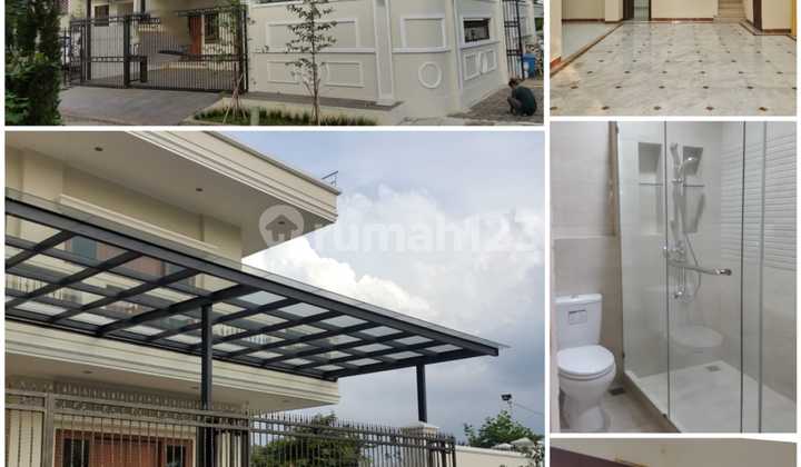 S2065-cbl1l12=2 Rumah 2 Lantai 240/360 M2 Hook Hadap Utara Barat Jalan Lebar Perum Kedoya Permai