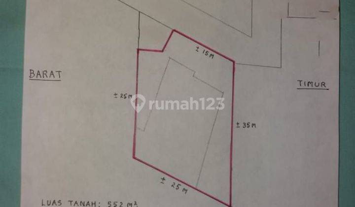 J1707-2d%12= Tanah Ngantong Hoki Cocok Usaha Kost 525 M2 Strategis Bebas Banjir Dekat Citraland 1