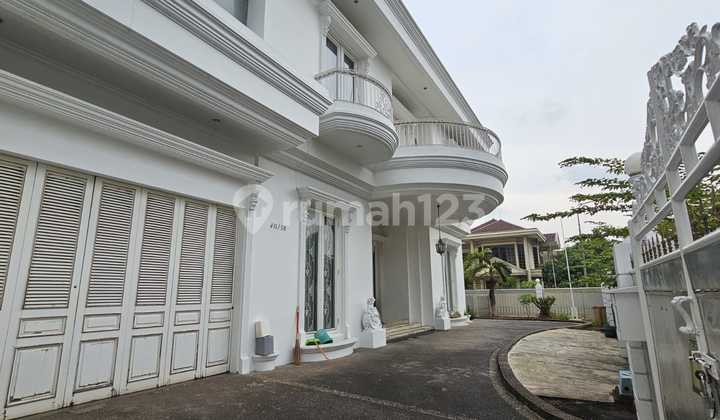 J1234-cb35+ Dijual Rumah Mewah Intercon 2 Lantai Full Marmer 15,6 M Nego