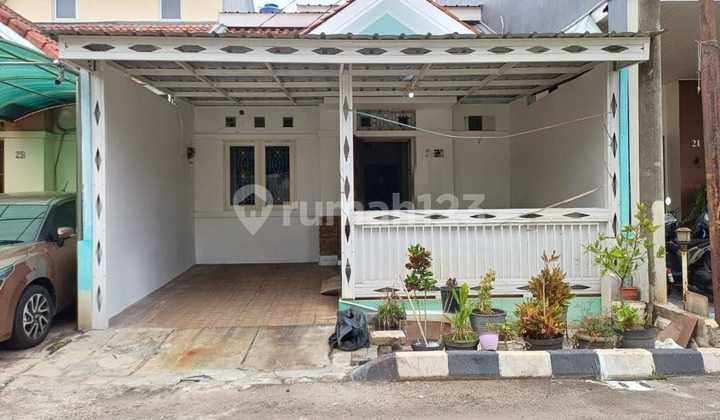 S2225-Cb73= Rumah 1,5 Lantai Lt/Lb 100/75 M2 Jalan Depan 2 Mobil di Puri Beta 2 Ciledug