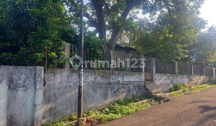 J2191-X0d21 Tanah 1973 M2 Hadap Barat Jalan 2 Mobil Joglo Perbatasan Cocok Utk Cluster