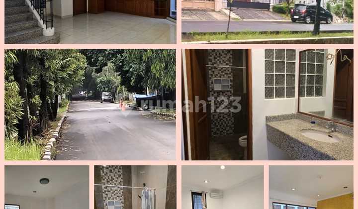 S2051-cbl1l Rumah 2 Lantai 12x20/390 M2 Jln 4 Mbl Hadap Utara Di Puri Botanical / Perum Mega Kebon Jeruk  2