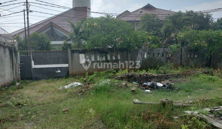 S1834-cb35+&f Tanah 400 M2 Hadap Barat Jln 2 Mbl Buntu Kav Dki 2