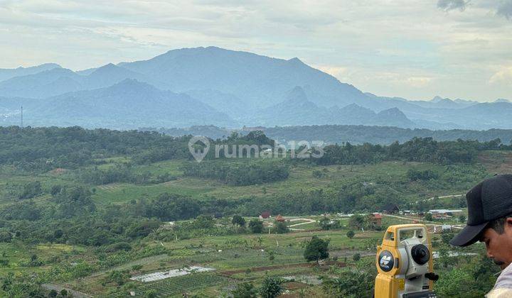 J1622-Cbl3+ Tanah 1500 M2 View Gunung Hijau Di Cariu Bogor 1