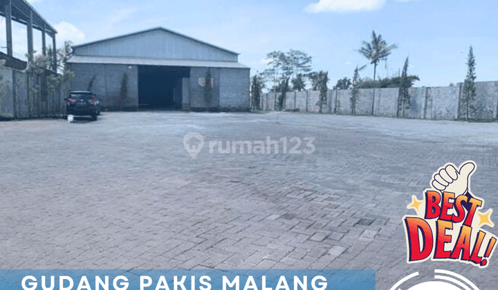 Gudang di Poros Raya Pakis Malang Dijual Sewa 1