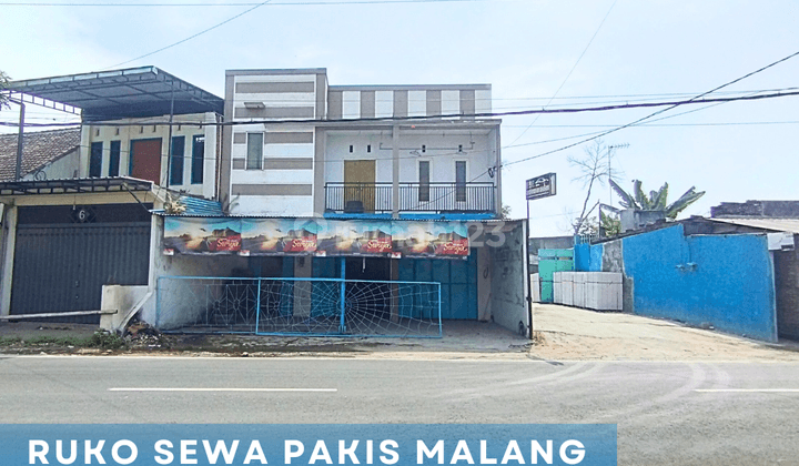 Ruko Sewa Pakis Malang Jalan Poros Bisa Untuk Gudang ruko 2