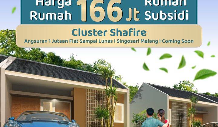 Rumah Subsidi Murah Singosari Malang Angsuran 1 Jt.an Flat 1