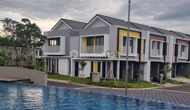 Rumah 2lantai cluster Baroni hook view pool gading serpong  2