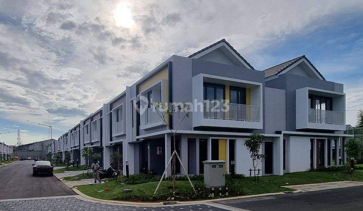 Rumah 2lantai cluster Baroni hook view pool gading serpong  1