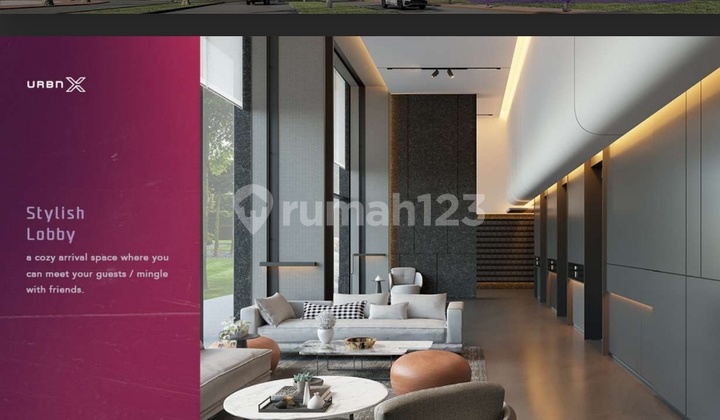 Apartemen urbanX baru type studio di lippo karawaci tangerang  7