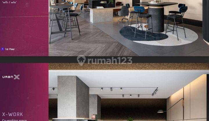 Apartemen urbanX baru type studio di lippo karawaci tangerang  9