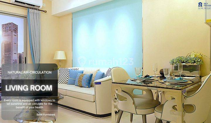 Apartemen Sky House Alamsutera 2BR Furnished 1