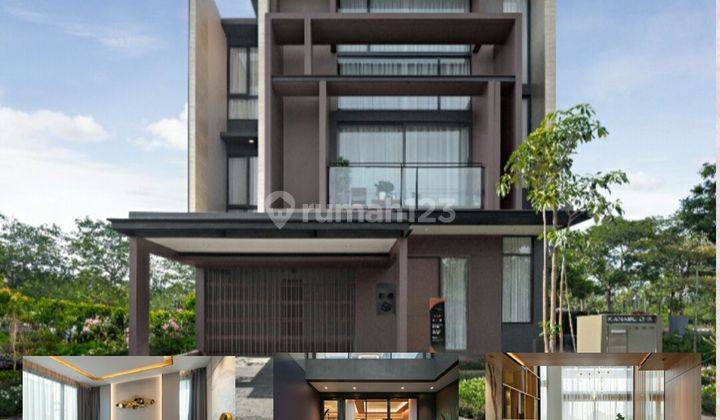 Rumah baru 3 lantai the zora cluster Kanade bsd city 1