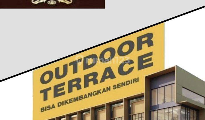 Ruko Megah De mansion outdoor terrace Alam sutera